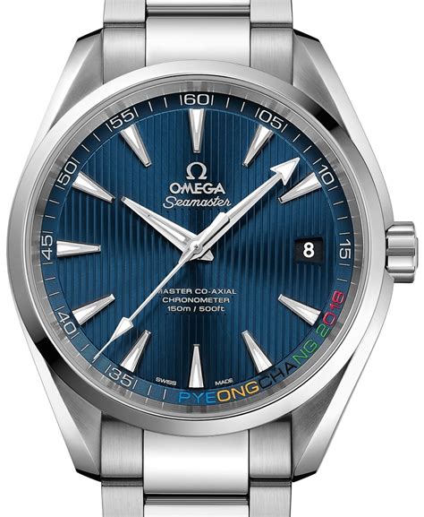 omega seamaster aqua terra pyeongchang 2018 limited edition|Aqua Terra 150M PyeongChang 2018 .